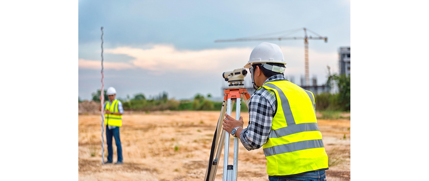 Būvlaukuma mērniecība un nivelēšana