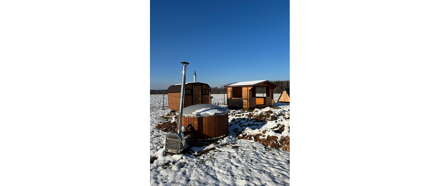 Джакузи и сауна для отдыха в любое время года