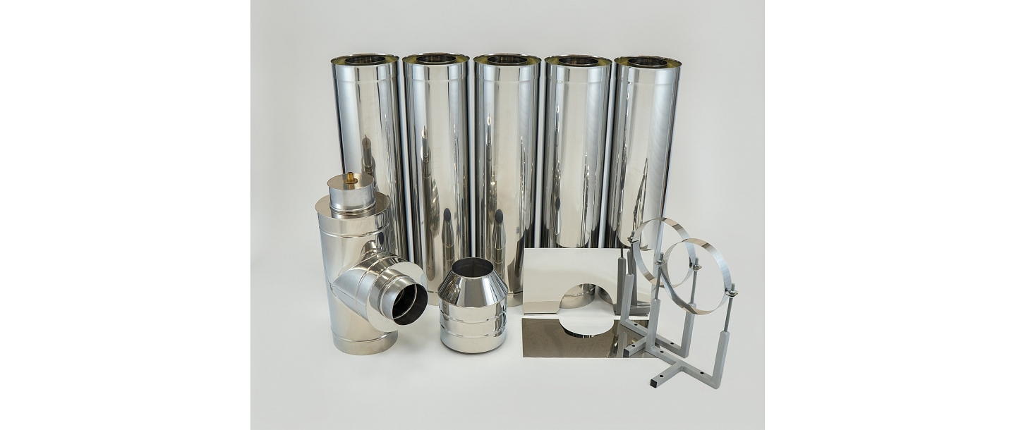 Stainless steel chimneys
