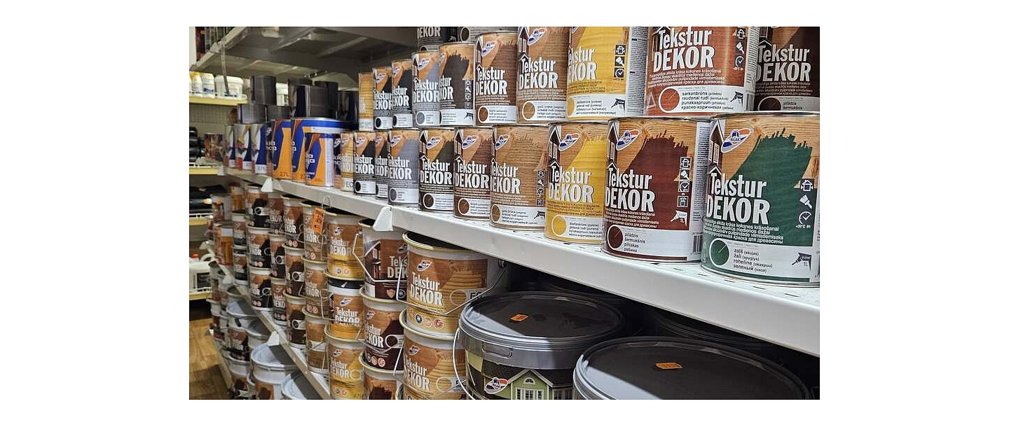 Decorative paints and wood finishing materials