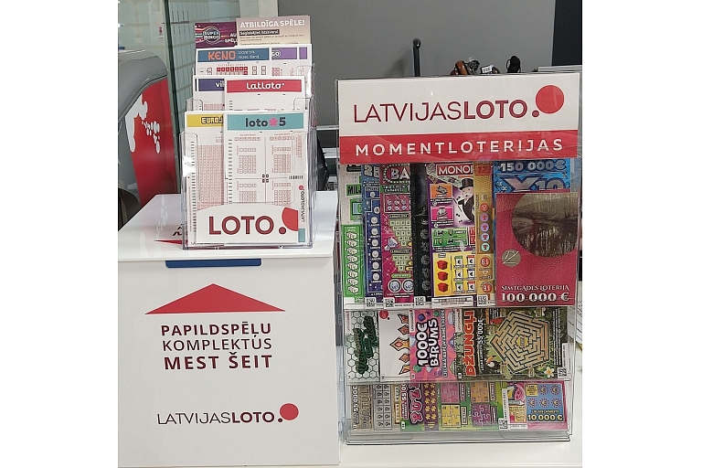 Latvian Lotto instant lottery and ticket sales