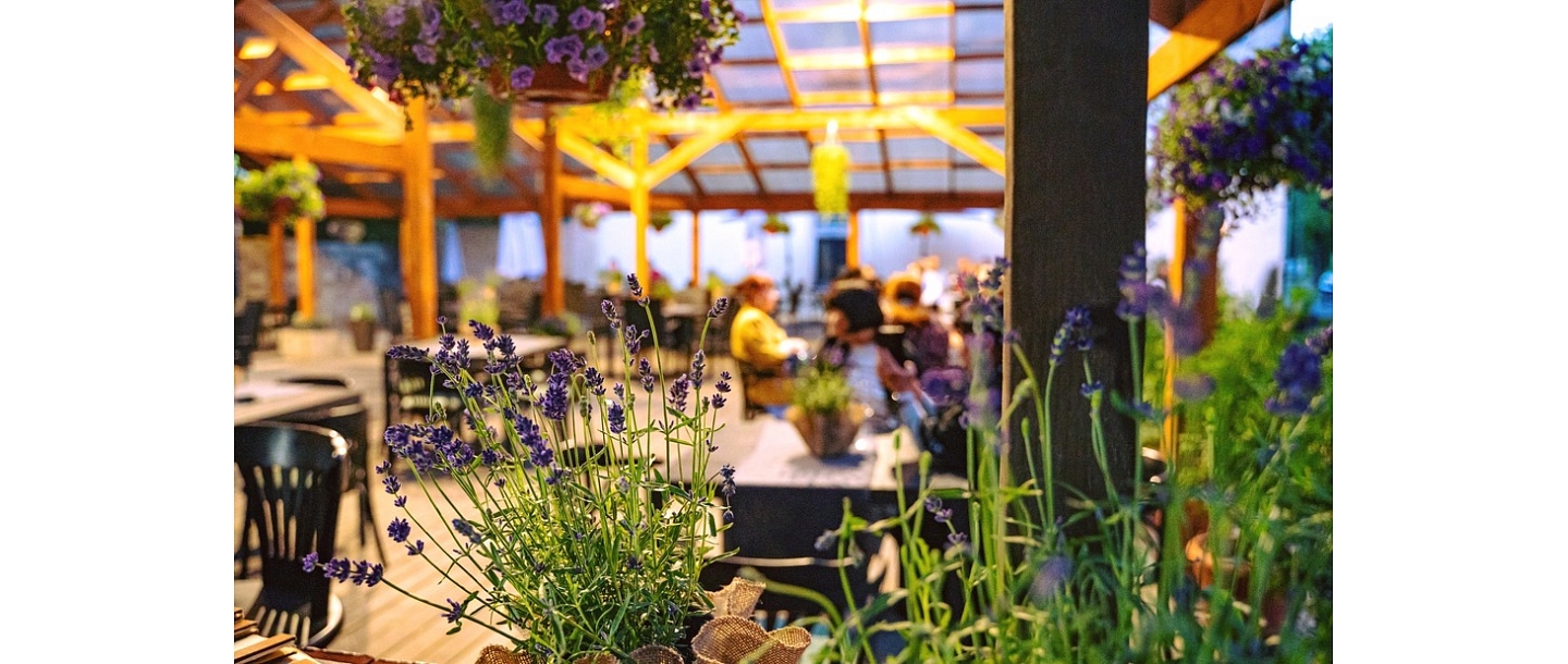 Summer terrace in Daugavpils