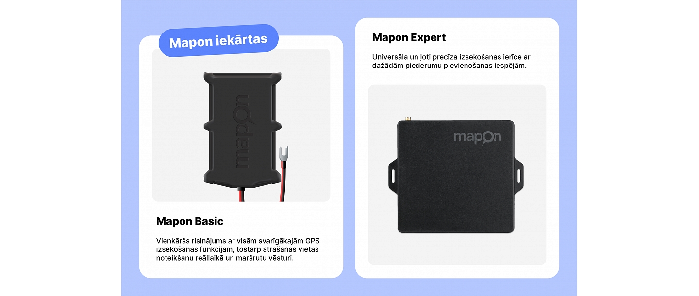 Mapon devices