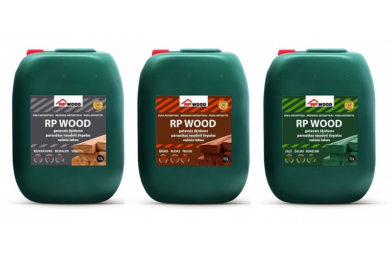 RP WOOD gatavais šķīdums