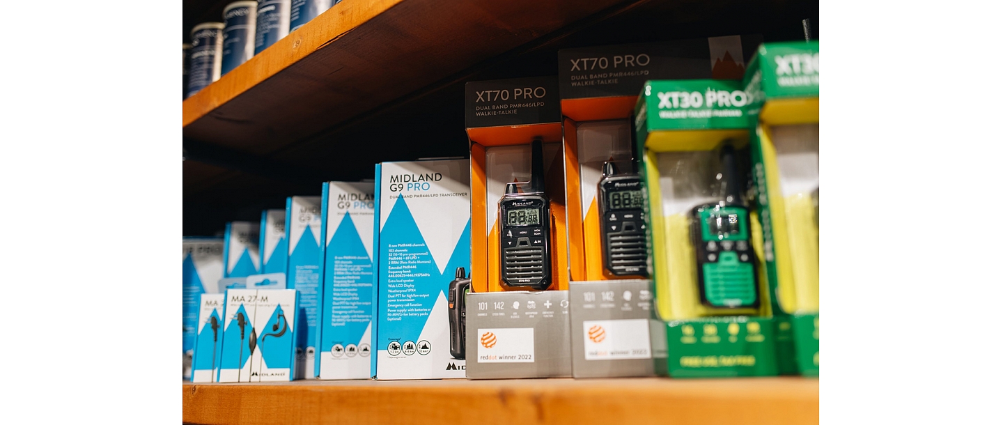 walkie-talkies and communication devices