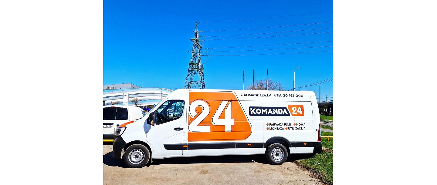 Furgonu noma klāt arī: pašizgāzēju noma, mikroautobusu noma