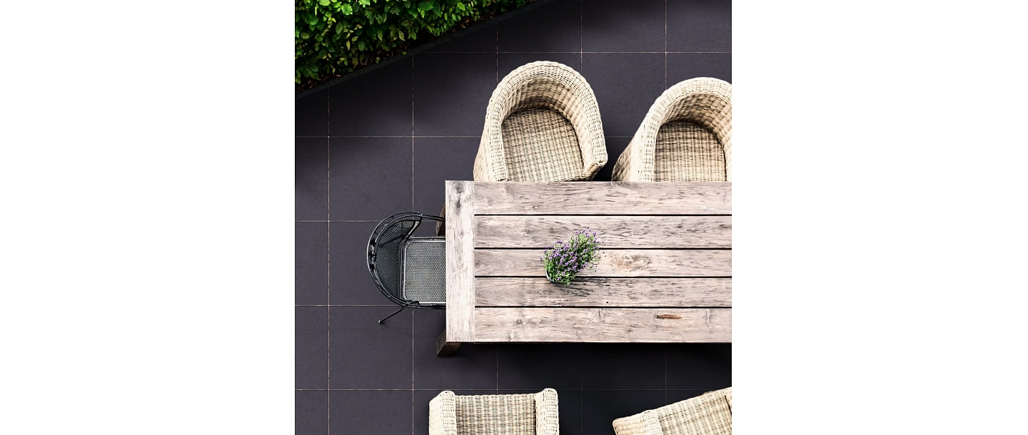 Terrace and patio slabs