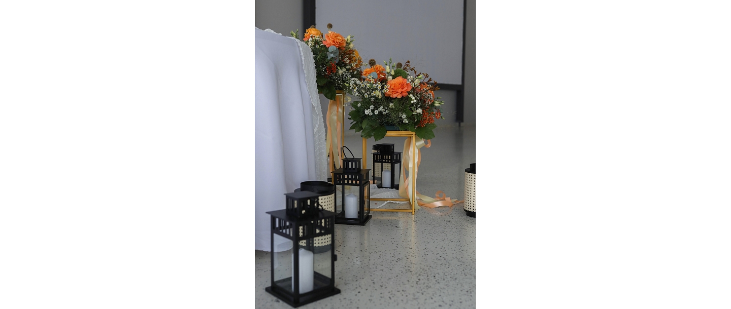 Pumpursmilga, flower shop 