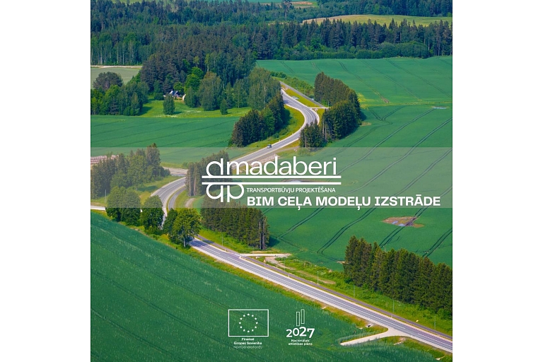 The future of road design – using BIM technologies, Madaberi develops accurate road models, which promotes an efficient construction process.