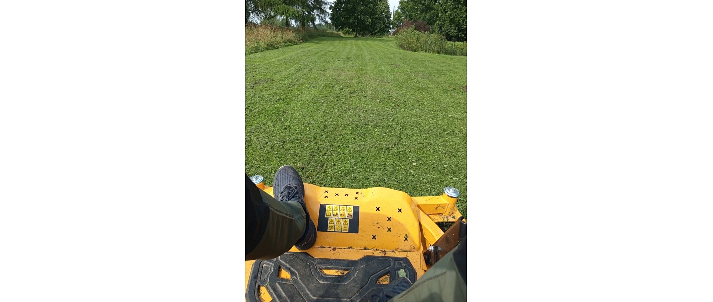 Mowing works