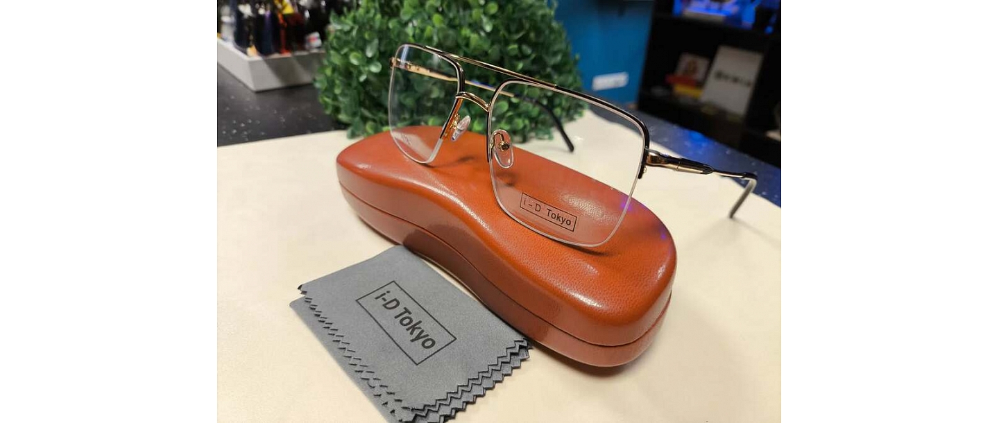 Metal glasses frame iD Tokyo