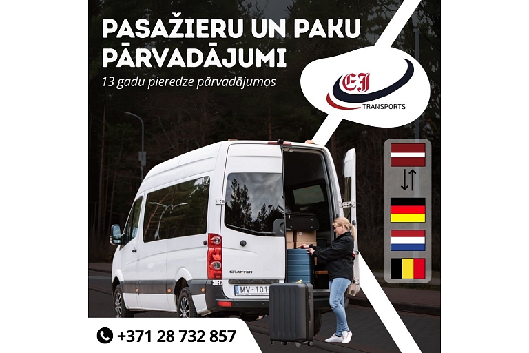 Pasažieru un pakas pārvadājumu pakalpojumi