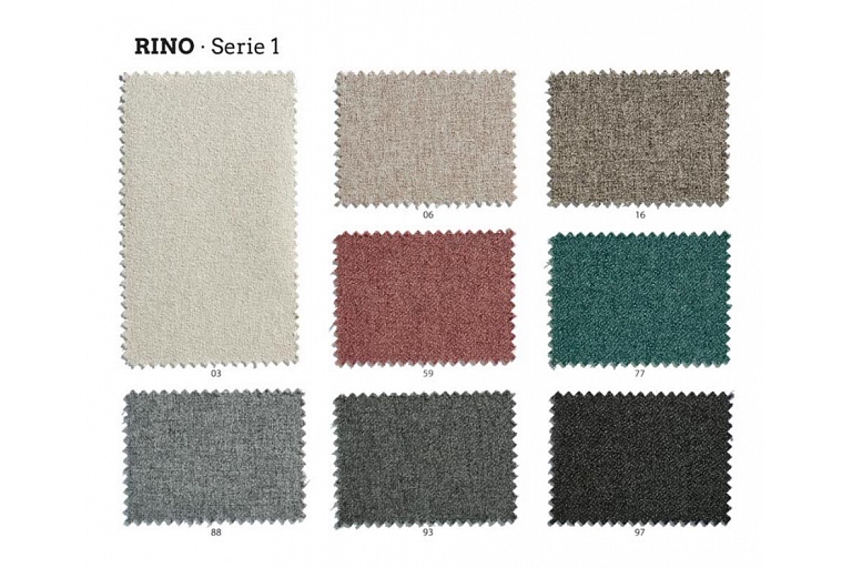 Upholstered furniture fabric samples RINO collection