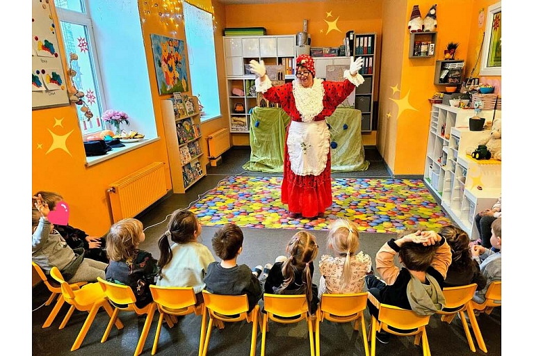 Theater performance for children.