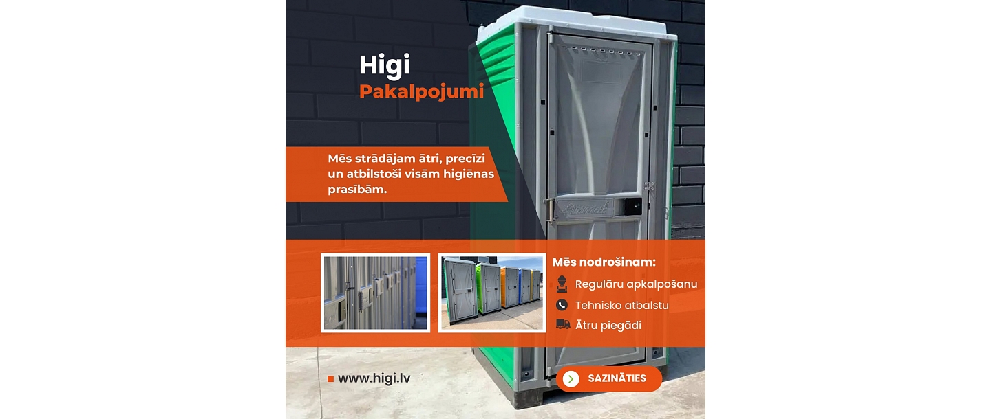 Ātri un precīzi sanitārie pakalpojumi.
