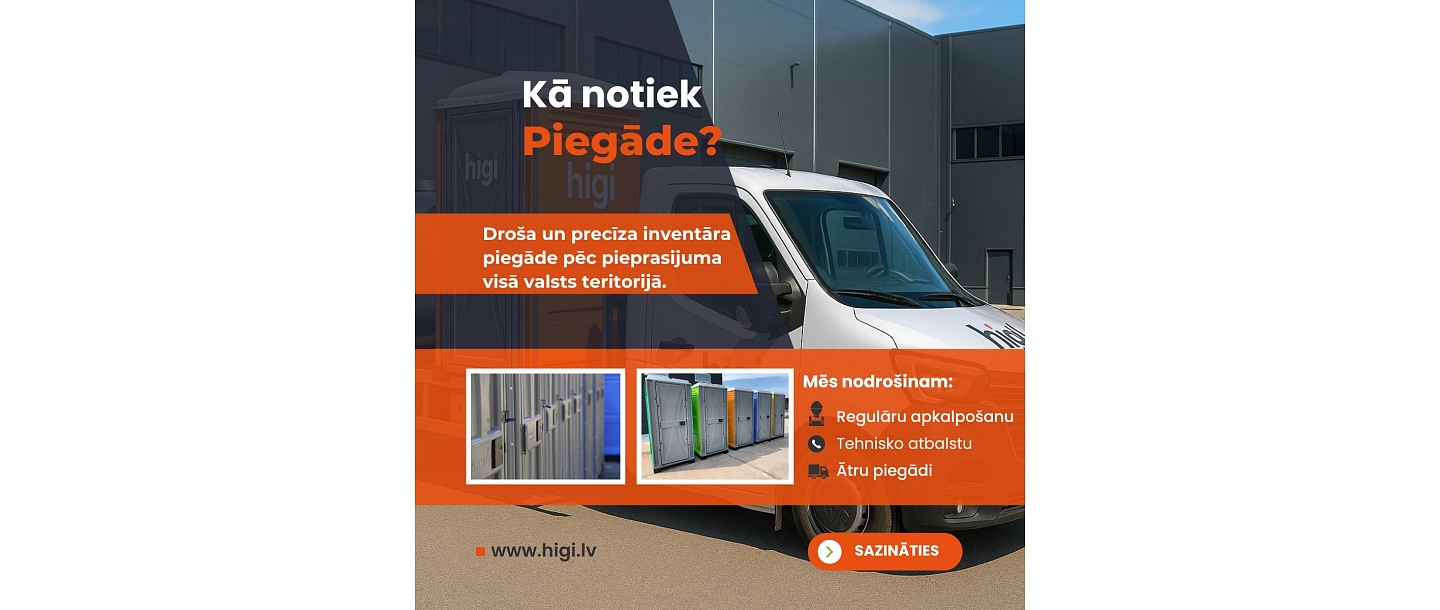 Droša piegāde visā Latvijā.