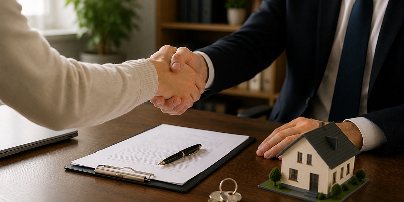 Support in buying and selling transactions