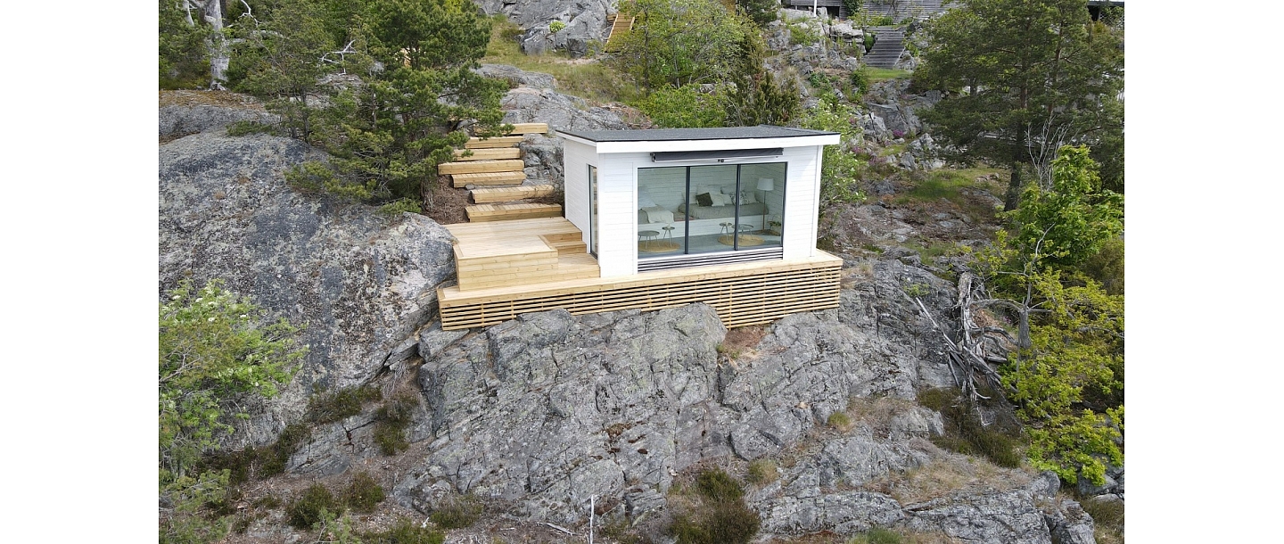 modernās moduļu mājas