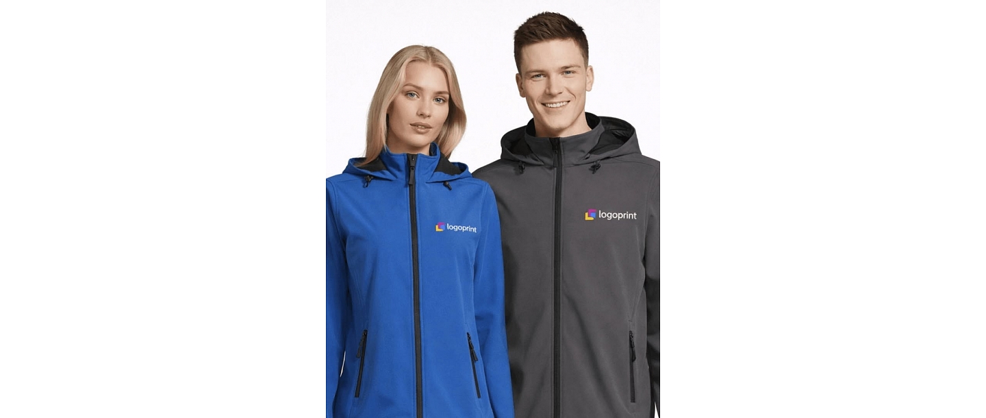 Softshell jakas ar logo