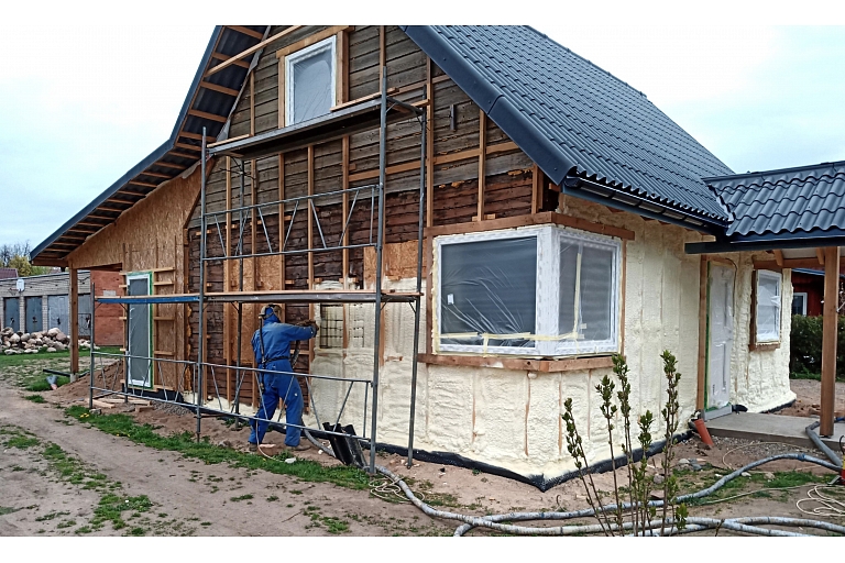 Residential building insulation