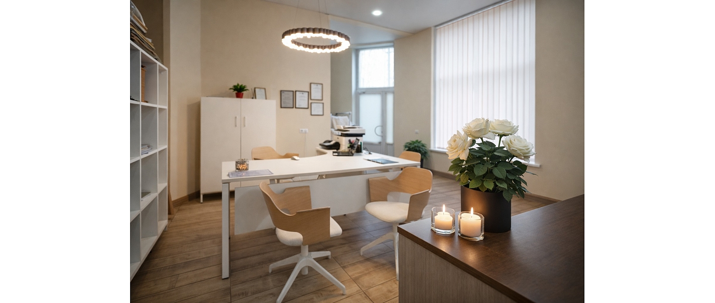 Silence VS – a calm and orderly consultation room