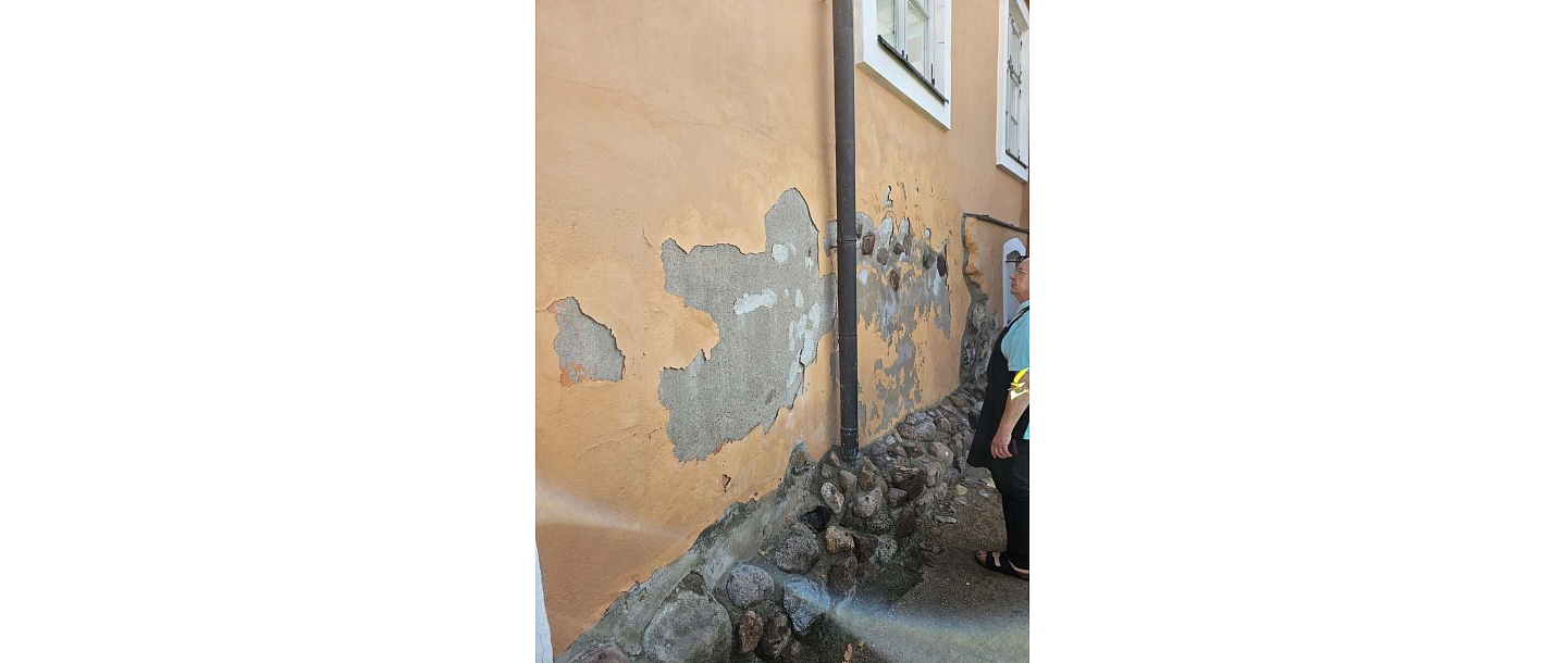 Damp Detectives fasāžu pārbaude