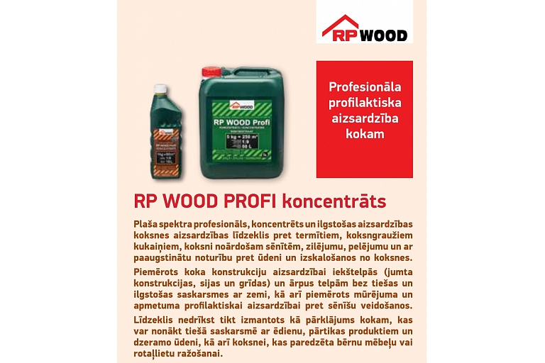 RP WOOD PROFI koncentrāts