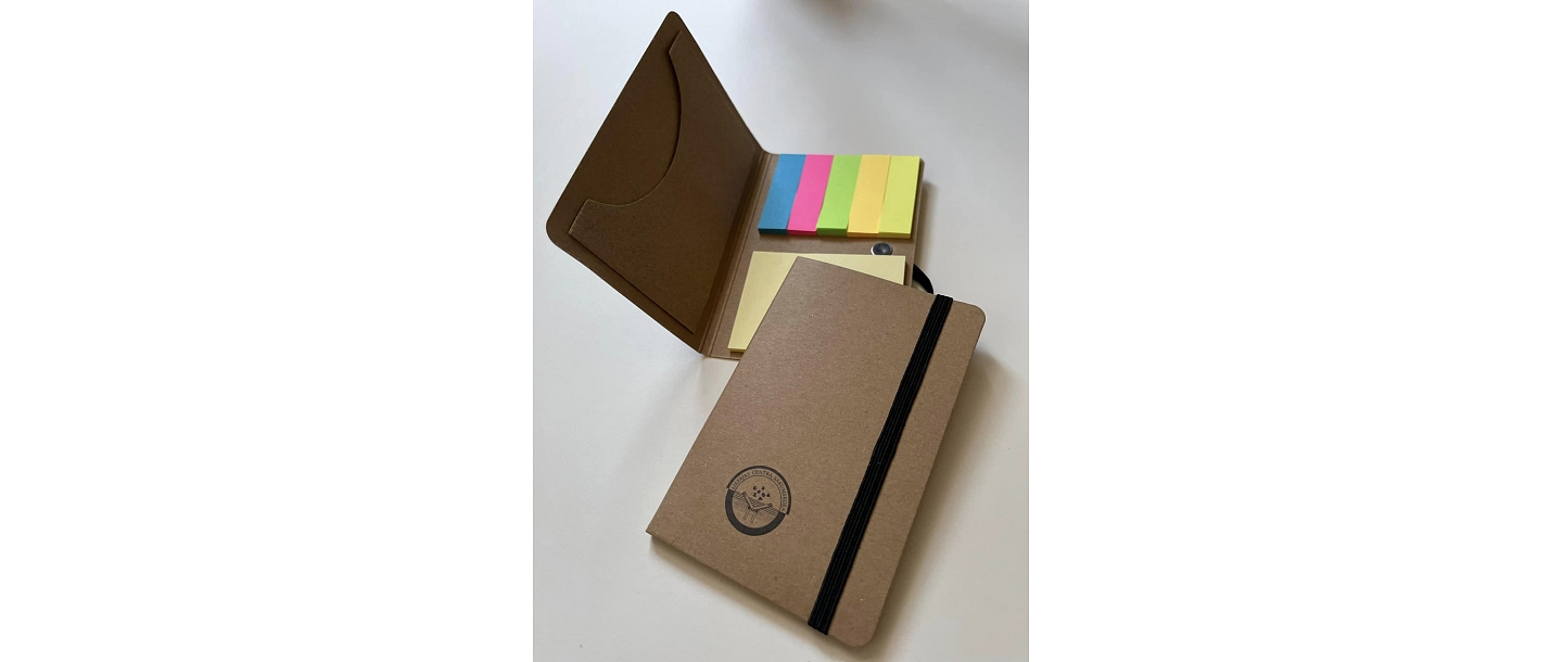 Writing materials, notebooks