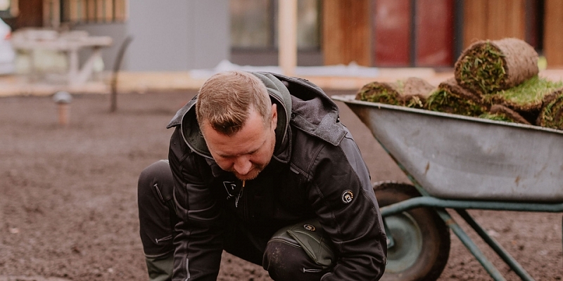 Garden installation and landscaping