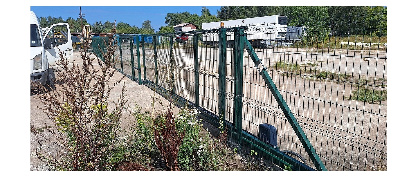 Automatic gate installation