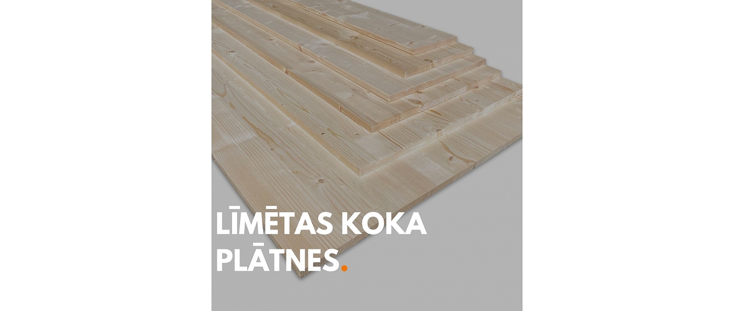 Līmētas koka plātnes