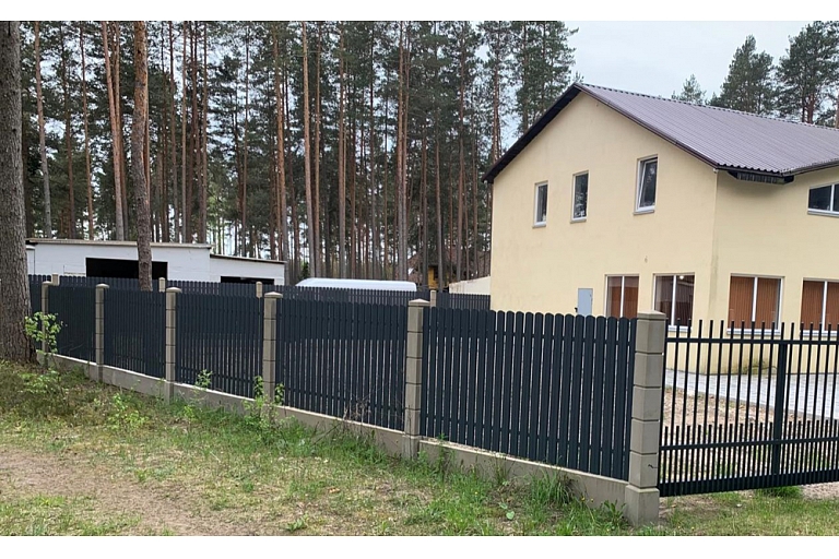 concrete yard posts