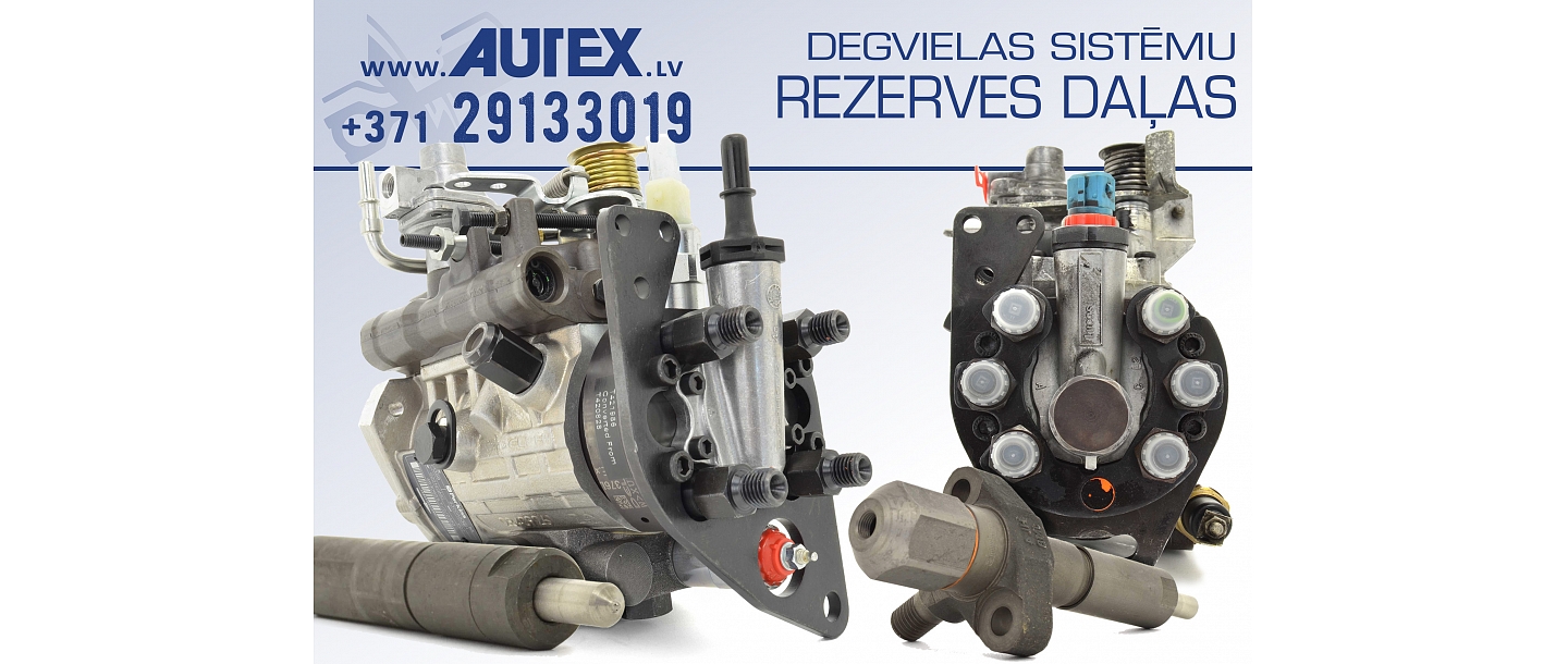 Degvielas sistēmu rezerves daļas