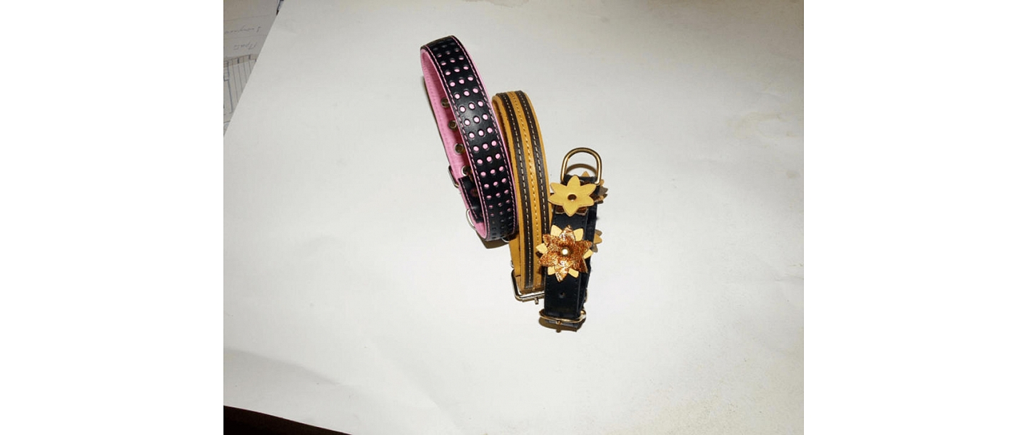 Collars with Swarovski crystals FLEIT