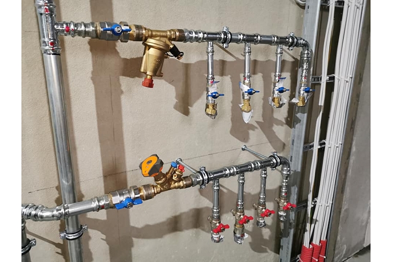 Installation of heating system systems