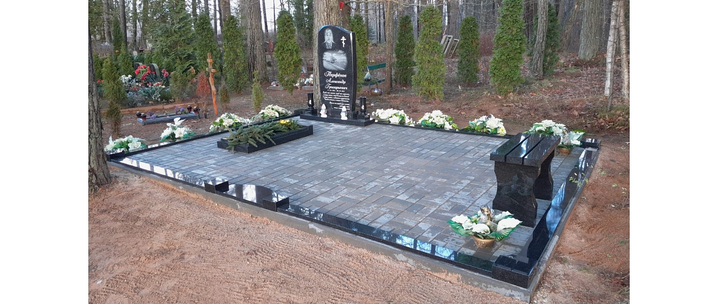 Granite gravestones