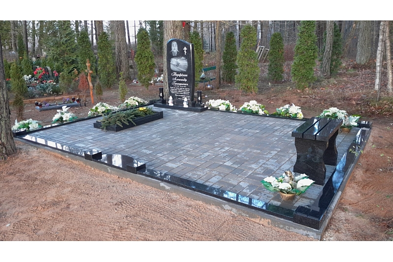 Granite gravestones