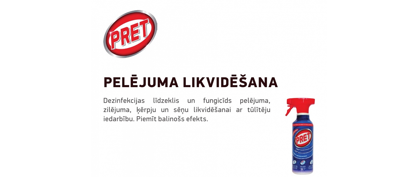 Bochemit pelējuma likvidācija