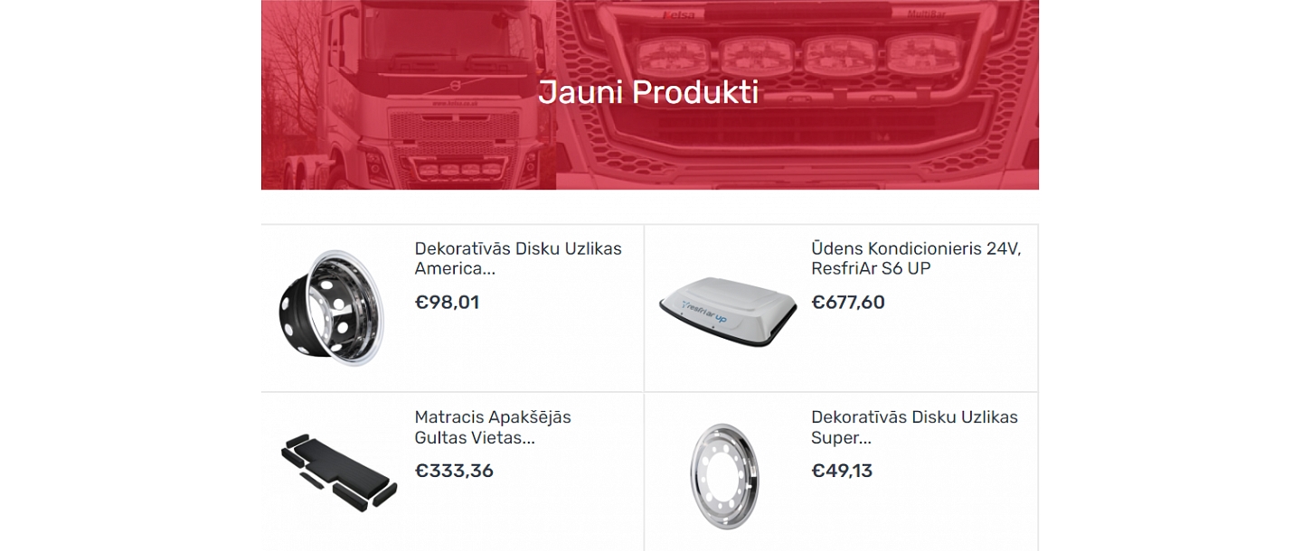 Ūdens kondicionieris kravas automašīnām