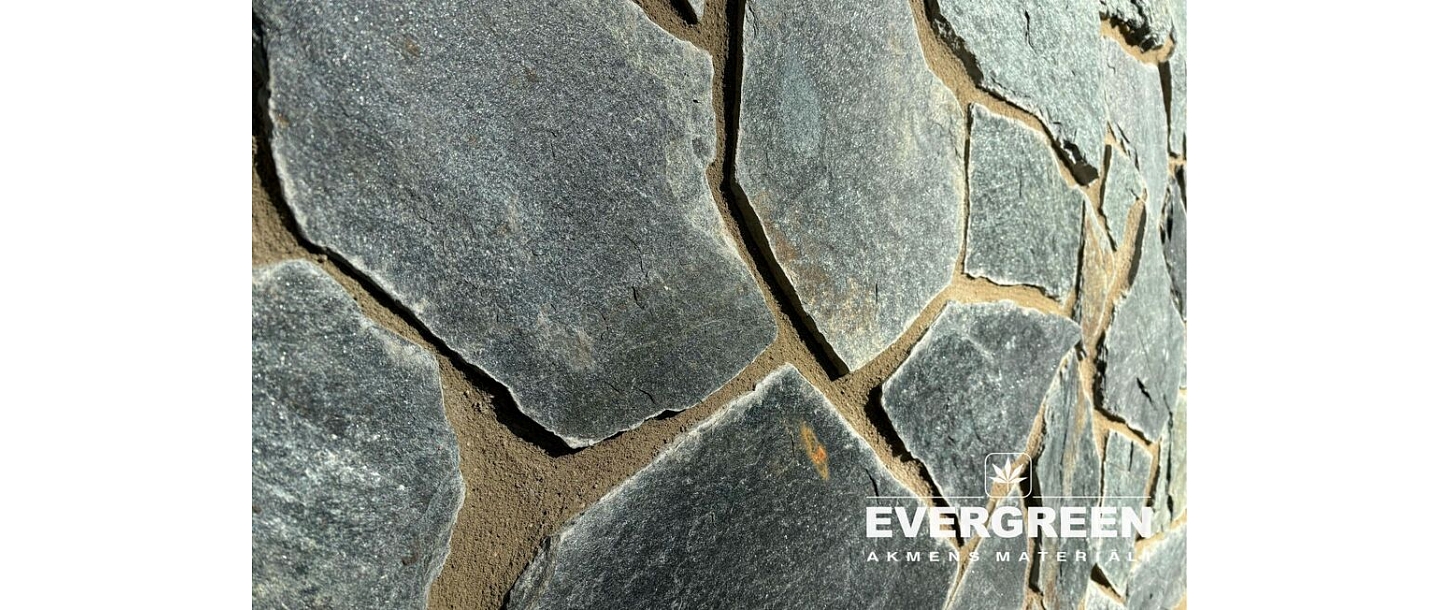 Split stone slabs