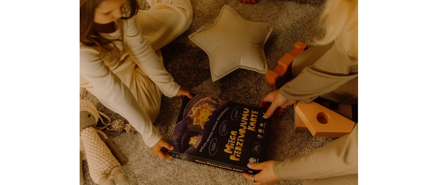 Board game for children aged 3 to 7 years