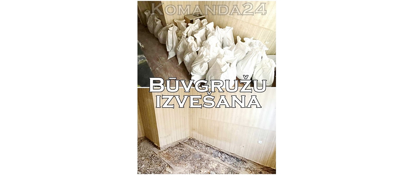 Būvgružu izvešana