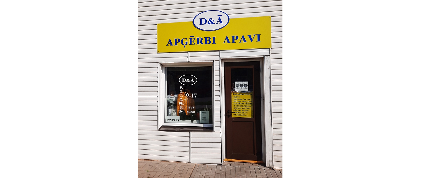 Apģērbi un apavi