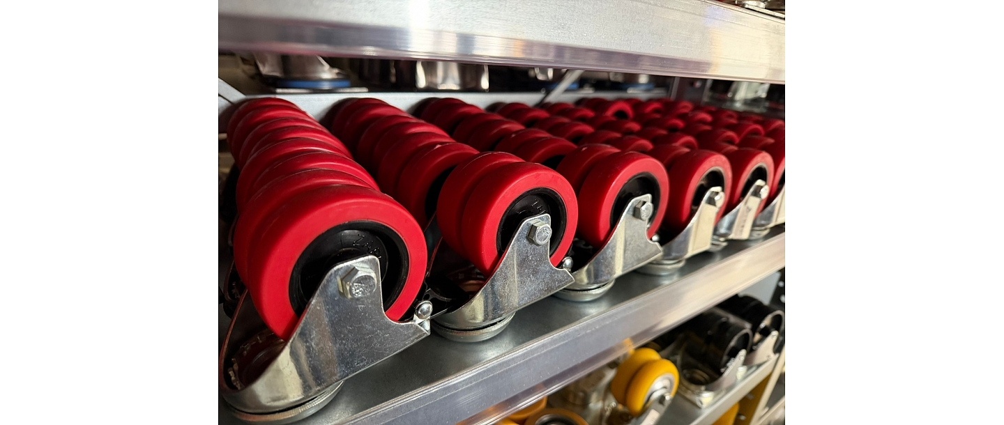 Industrial wheels and castors