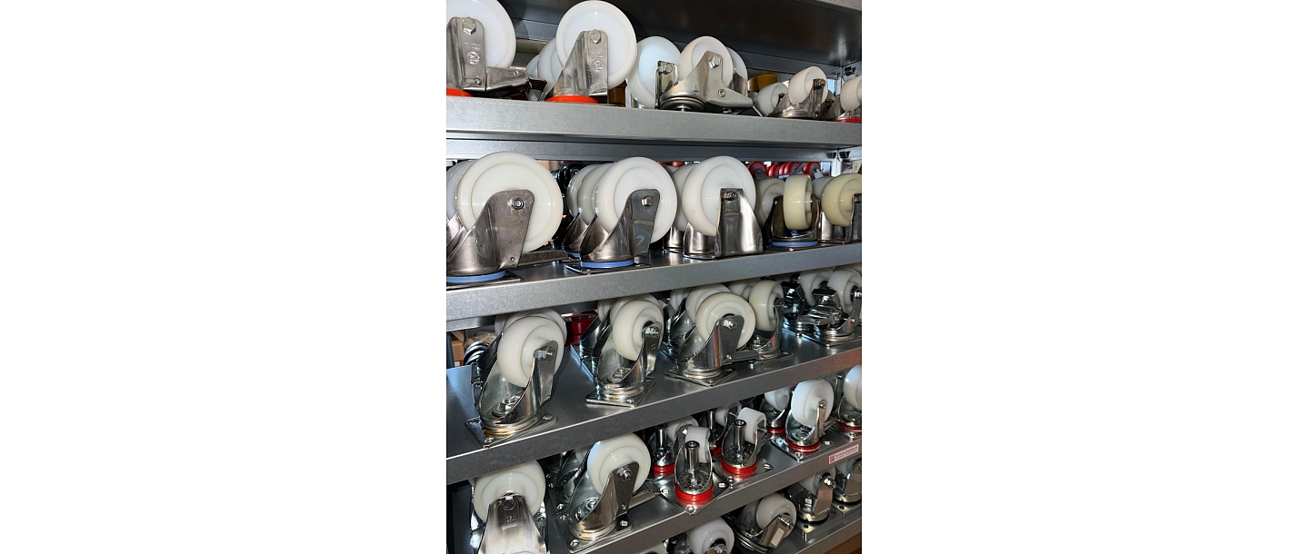 Industrial wheels and castors