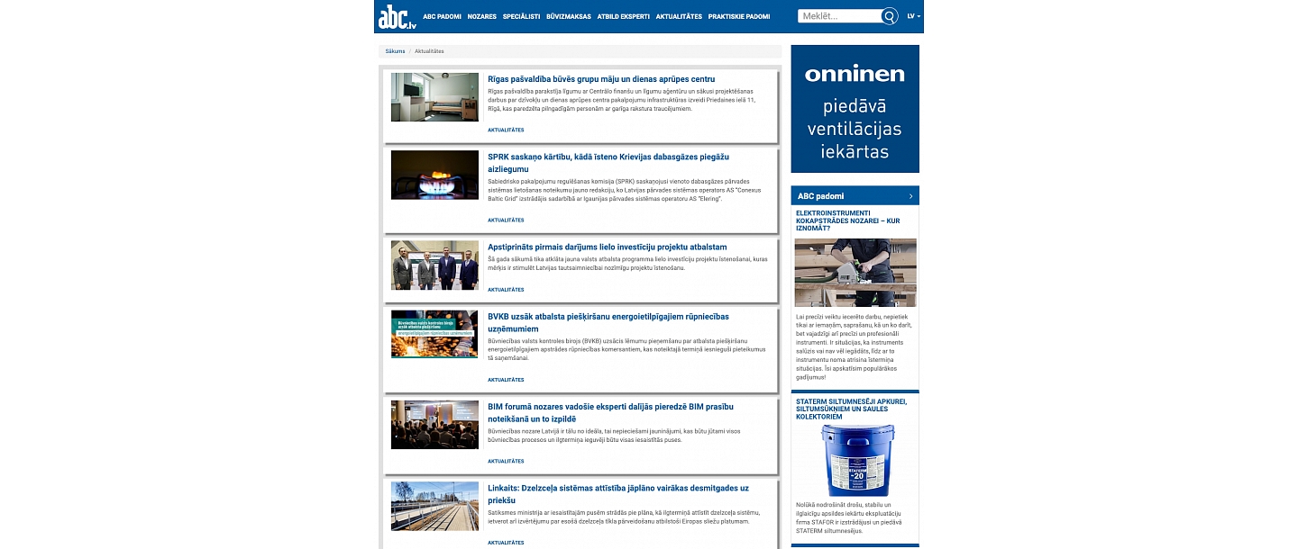 abc.lv aktualitātes