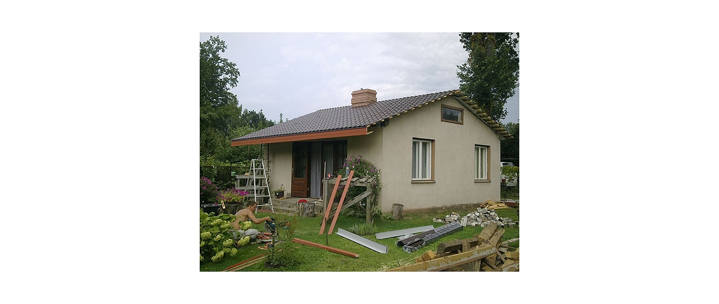 Metal roof