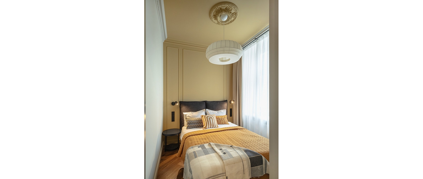 Квартира в Риге, спальня от Esta Interiors
