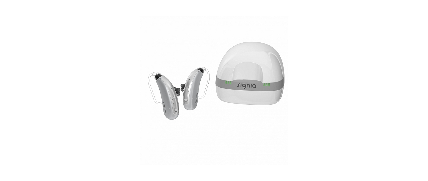 Rechargeable behind-the-ear hearing aid