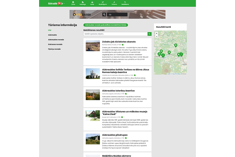 Tūrisma informācija